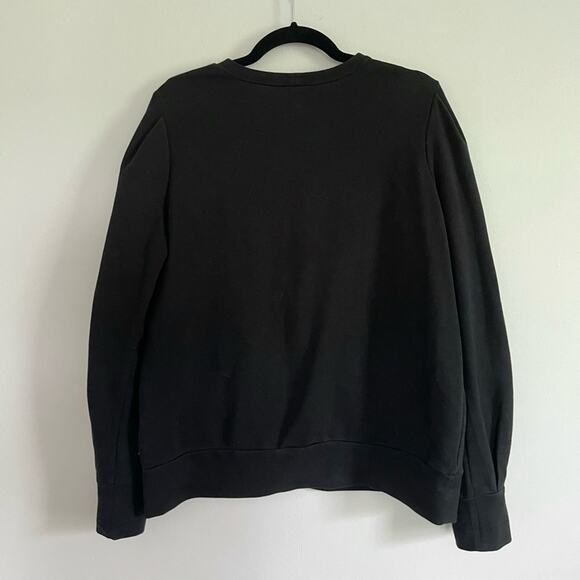 DREW Anthropologie Floral Embroidered Sweatshirt Size M - Picture 4 of 4